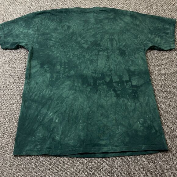 Vintage The Mountain Mens Shirt Size Medium M Short Sleeve Tee T Green Africa - Picture 4 of 9